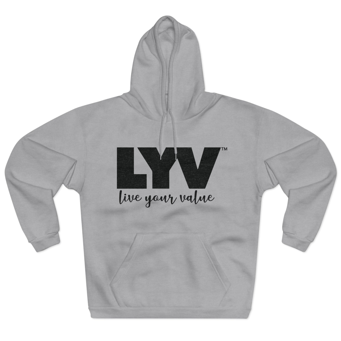 LYV Pullover Hoodie Black/White with Signature