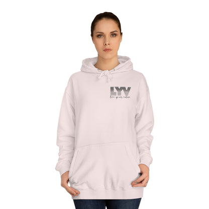 LYV (live your value) Unisex College Hoodie with Signature