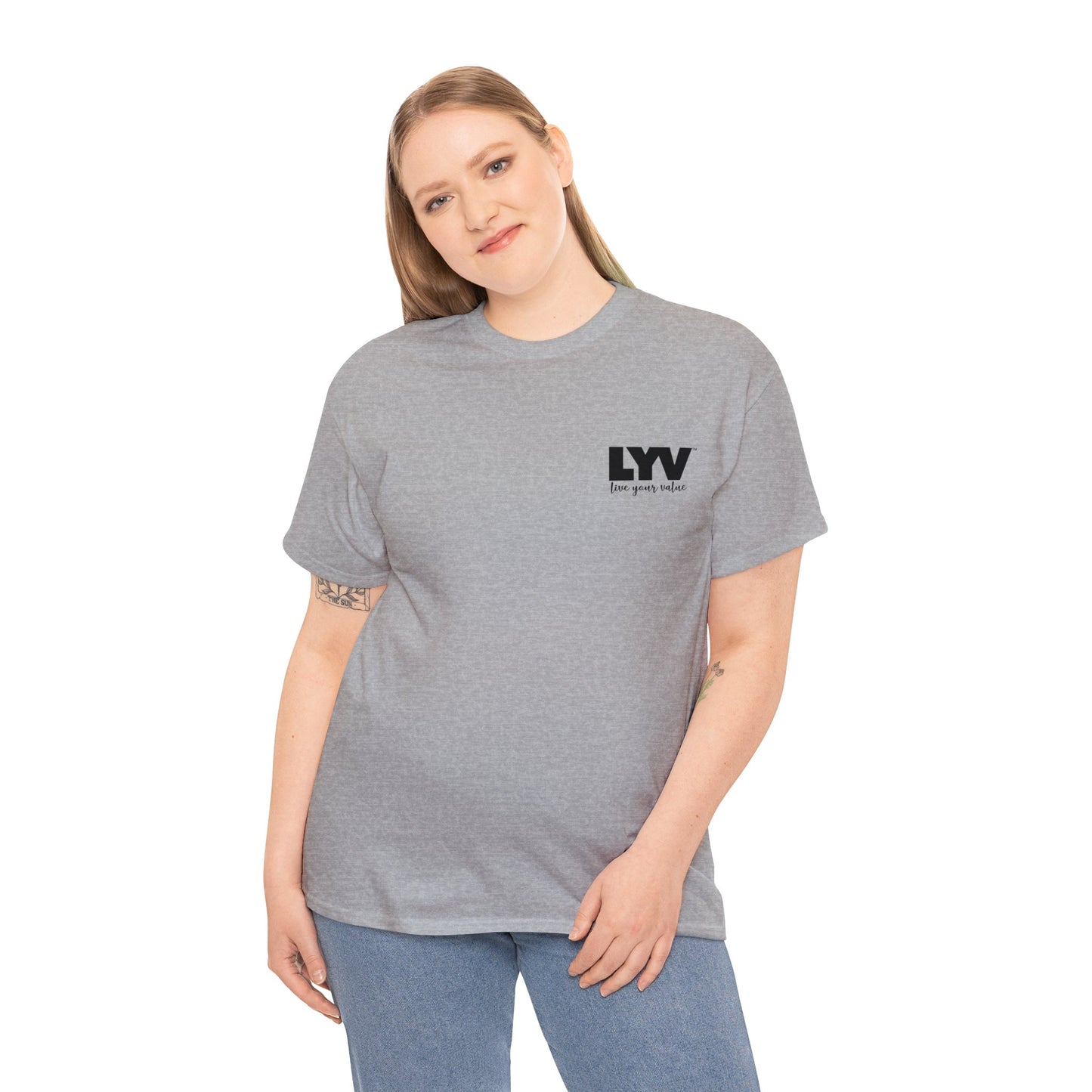 LYV (live your value) Unisex Heavy Cotton Tee