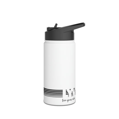 LYV (live your value) Stainless Steel Water Bottle, Standard Lid