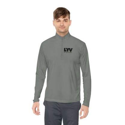 LYV Unisex Quarter-Zip Pullover with Signature