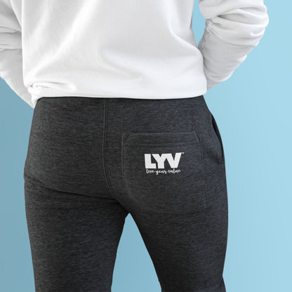 LYV (live your value) Unisex Fleece Joggers Design A