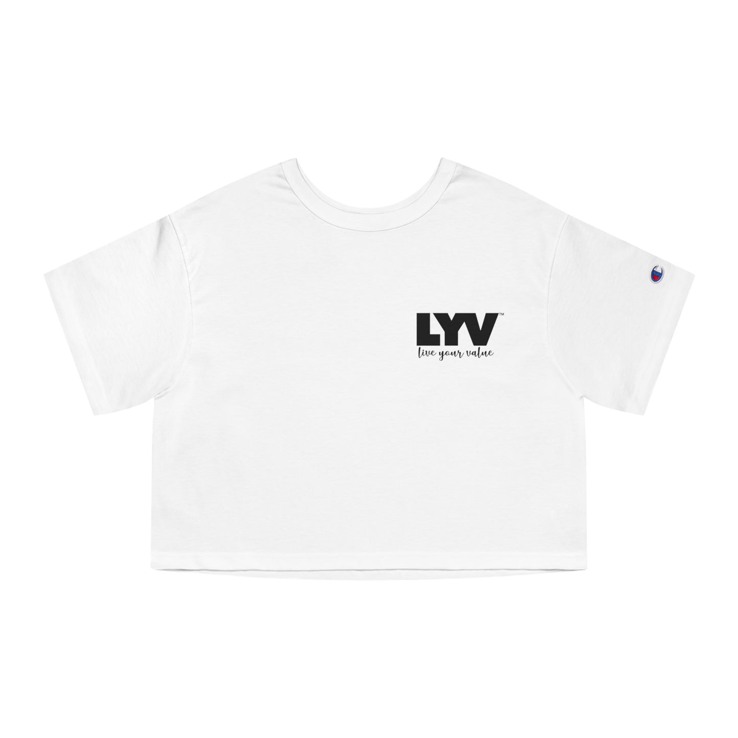 LYV Limited Edition Champion Women's Heritage Cropped T-Shirt