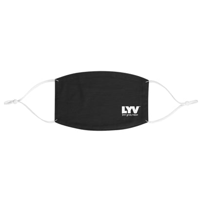 LYV Limited Edition Fabric Face Mask black