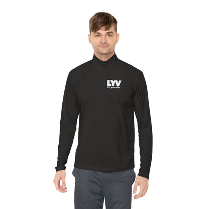 LYV Unisex Quarter-Zip Pullover with Signature