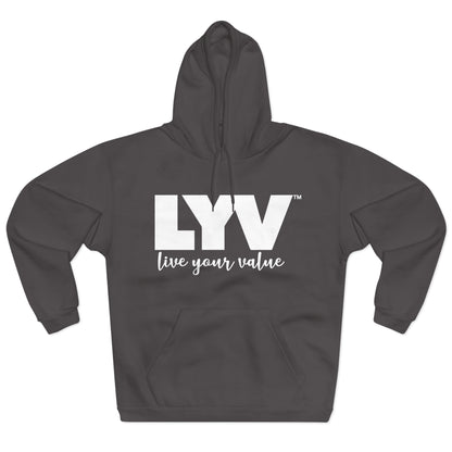 LYV Pullover Hoodie Black/White with Signature