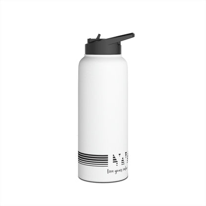 LYV (live your value) Stainless Steel Water Bottle, Standard Lid