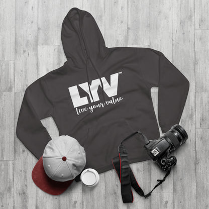 LYV Pullover Hoodie Black/White with Signature