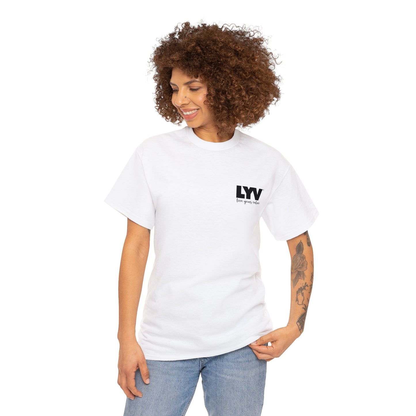 LYV (live your value) Unisex Heavy Cotton Tee