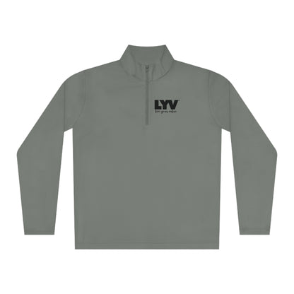 LYV Unisex Quarter-Zip Pullover with Signature