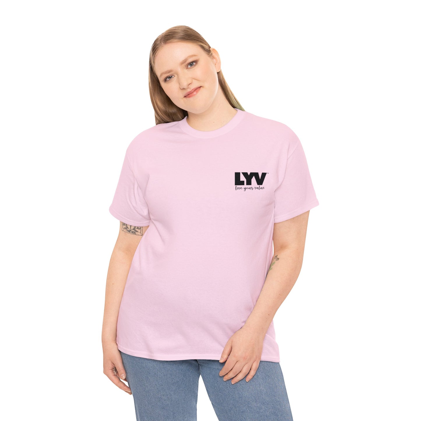 LYV (live your value) Unisex Heavy Cotton Tee