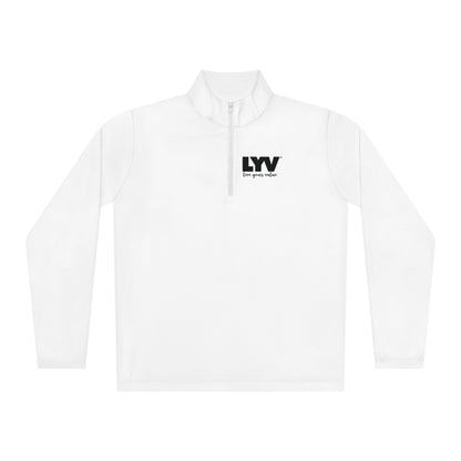 LYV Unisex Quarter-Zip Pullover with Signature