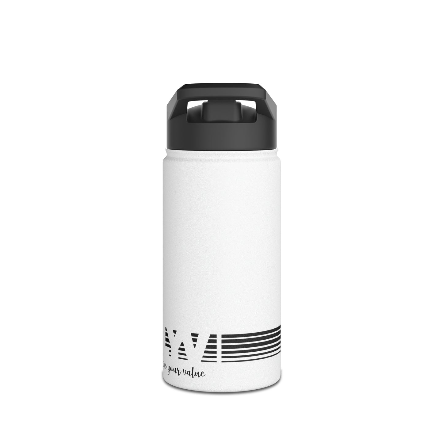 LYV (live your value) Stainless Steel Water Bottle, Standard Lid