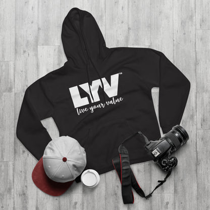 LYV Pullover Hoodie Black/White with Signature