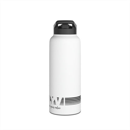 LYV (live your value) Stainless Steel Water Bottle, Standard Lid