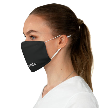 LYV Limited Edition Fabric Face Mask Black